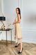 Коктейльна Сукня Lace Charm 9070 Бежева 9070_BEI_2XL фото 3