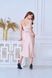 Коктейльна Сукня Slip Dress 25027 Бежева 25027M_НФ-870 фото 2