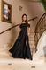 Вечірня сукня максі з драпірованим ліфом 26015 Чорна 26015_BLK_S фото 7