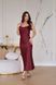 Коктейльна Сукня Slip Dress 25027 Бордова 25027L_НФ-1095 фото 2