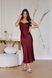 Коктейльна Сукня Slip Dress 25027 Бордова 25027L_НФ-1095 фото 4